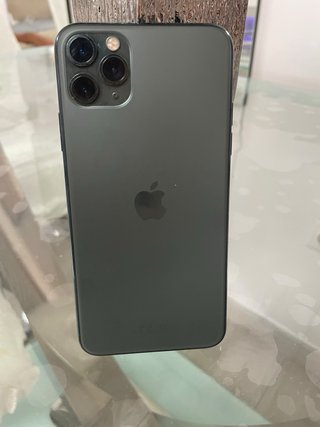 iPhone 11 Pro Max Verde/Gris Espacial