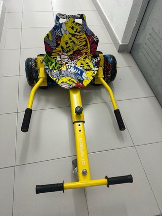 Hoverboard Kart Amarillo Bateria nueva