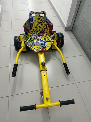 Hoverboard Kart Amarillo Bateria nueva