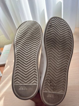 Zapatillas Zara Hombre Talla 43 Blancas