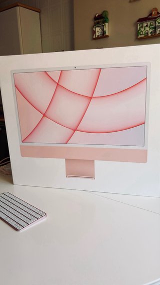 Apple iMac M1 8GB RAM 1TB SSD Rosa. Como nuevo.