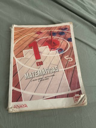 Matemáticas, 1 ESO