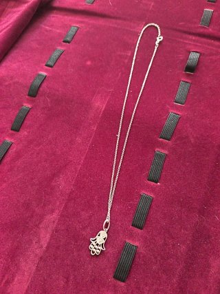 Collar Mano de Fátima Plata 925