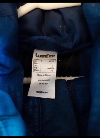 Chaqueta de nieve Wed'ze azul