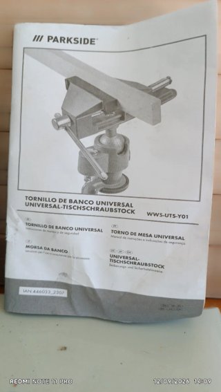 Tornillo de banco 78mm