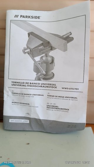 Tornillo de banco 78mm