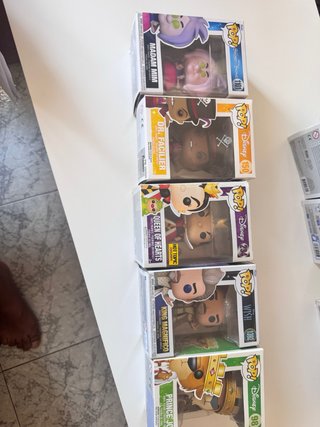 Lote 5 Funko Pop! Disney