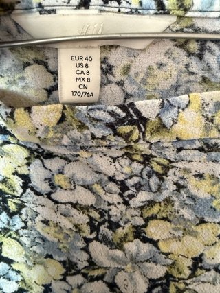 Falda larga floral