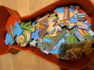 Puzzle Djeco Pirata 36 piezas 4+ años