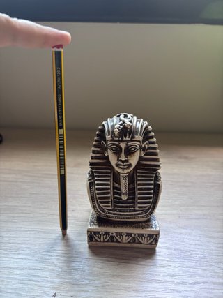 Figura Egipcia Faraón Souvenir de Egipto