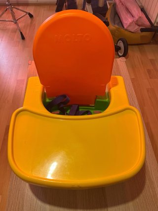 Trona portátil elevador asiento bebé