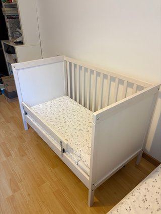Cuna Ikea Sundvik Blanca