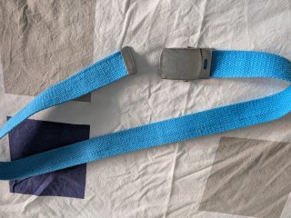 Cinturón infantil azul