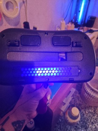 Aspiradora de mano con luz indicadora