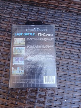 Last Battle Sega Mega Drive Cartucho 16-Bit