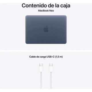MacBook Neo 13 A18 Pro 8GB 256GB 5-Core GPU Índigo