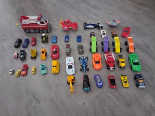 Lote de coches de juguete