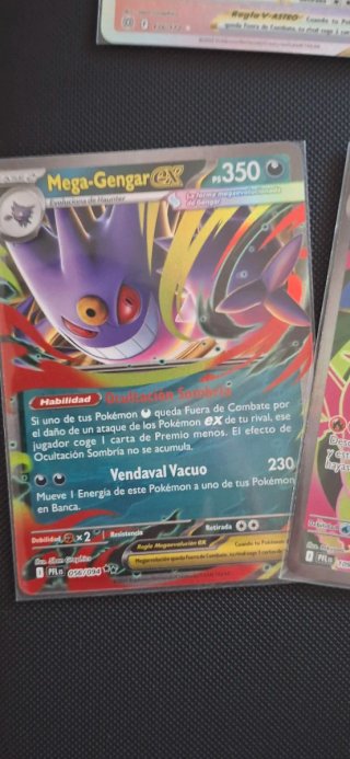 Cartas Pokémon: Arceus, Mega Gengar, Mega Charizar