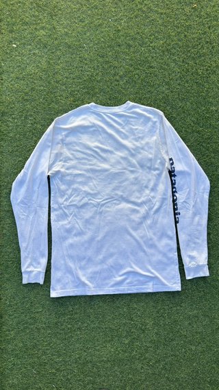 Camiseta Patagonia manga larga blanca Talla M