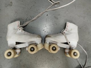 Patines Artísticos Quad Oxelo Blanco