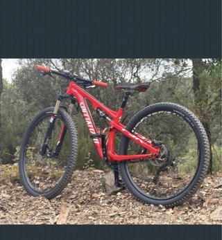 Bicicleta Doble Suspensión Specialized Roja