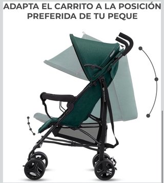 Silla de paseo ligera Kinderkraft verde