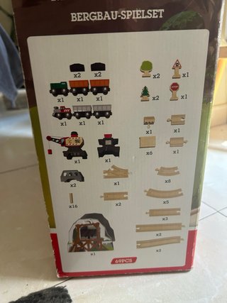 Tren de madera Hape