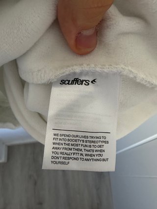 Sudadera Scuffers gris Withlove