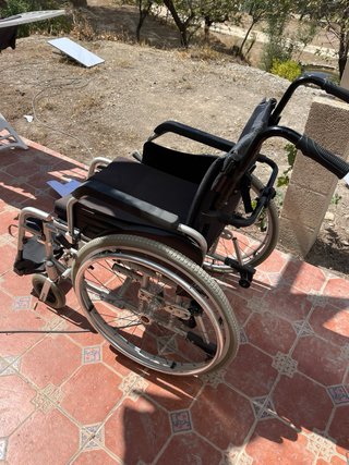 Silla de ruedas plegable