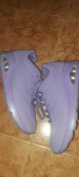 Zapatillas Skechers Moradas Talla 36