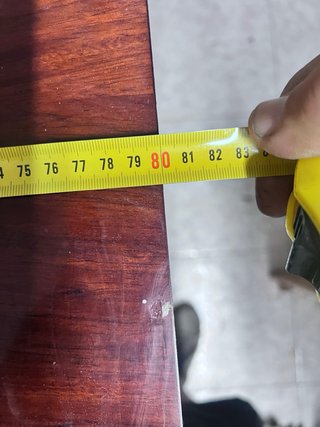 Armario vitrina de madera y cristal