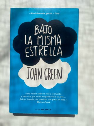 Libro Bajo la misma estrella John Green