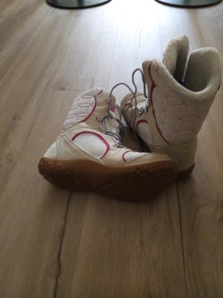 Botas de nieve Salomon T40.