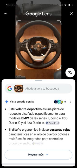 Volante deportivo BMW Serie F