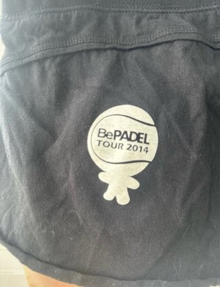 Falda pantalón Padel Negra