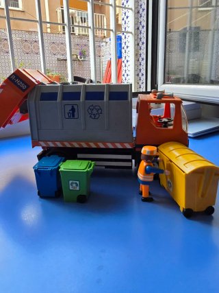 Camión Basura Playmobil 4418 Completo