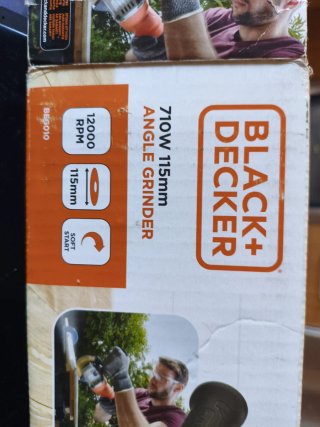Amoladora Angular Black+Decker 710W 115mm
