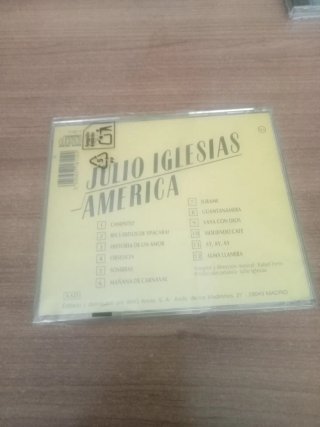 CD Julio Iglesias - América