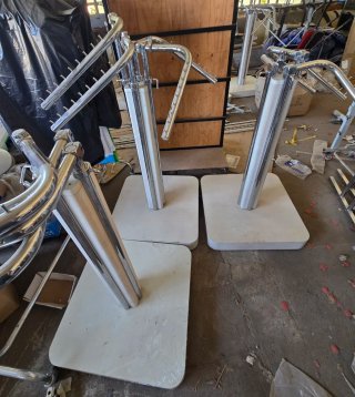 Percheros de tienda