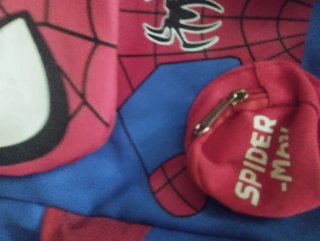 Mochila Spiderman Infantil Azul y Roja