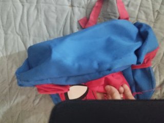 Mochila Spiderman Infantil Azul y Roja