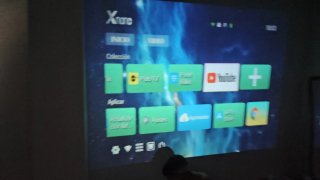 Proyector Xnano 8K Video Decode Dolby Audio
