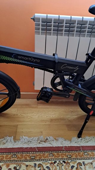 Bicicleta eléctrica SmartGyro Crosscity plegable