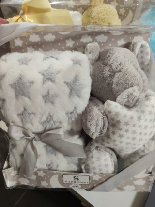 Set coperta e peluche vari soggetti