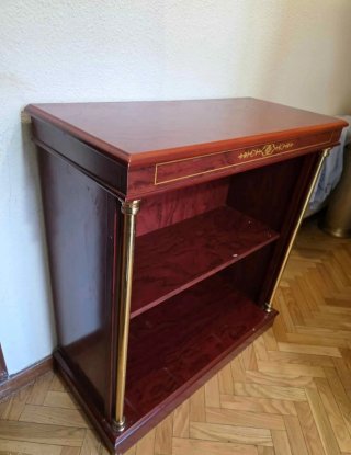Aparador recibidor madera y metal