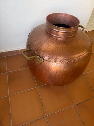Alquitara o Alambique de Cobre