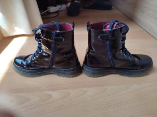 Botas Pablosky Talla 33 Charol Azul Marino