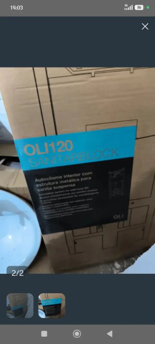 OLI Inodoro Encastrado Cisterna Empotrada