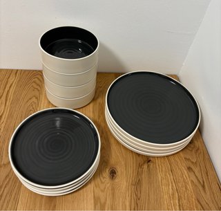 Vajilla Ikea Ombonad 12 Piezas