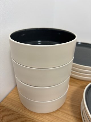 Vajilla Ikea Ombonad 12 Piezas